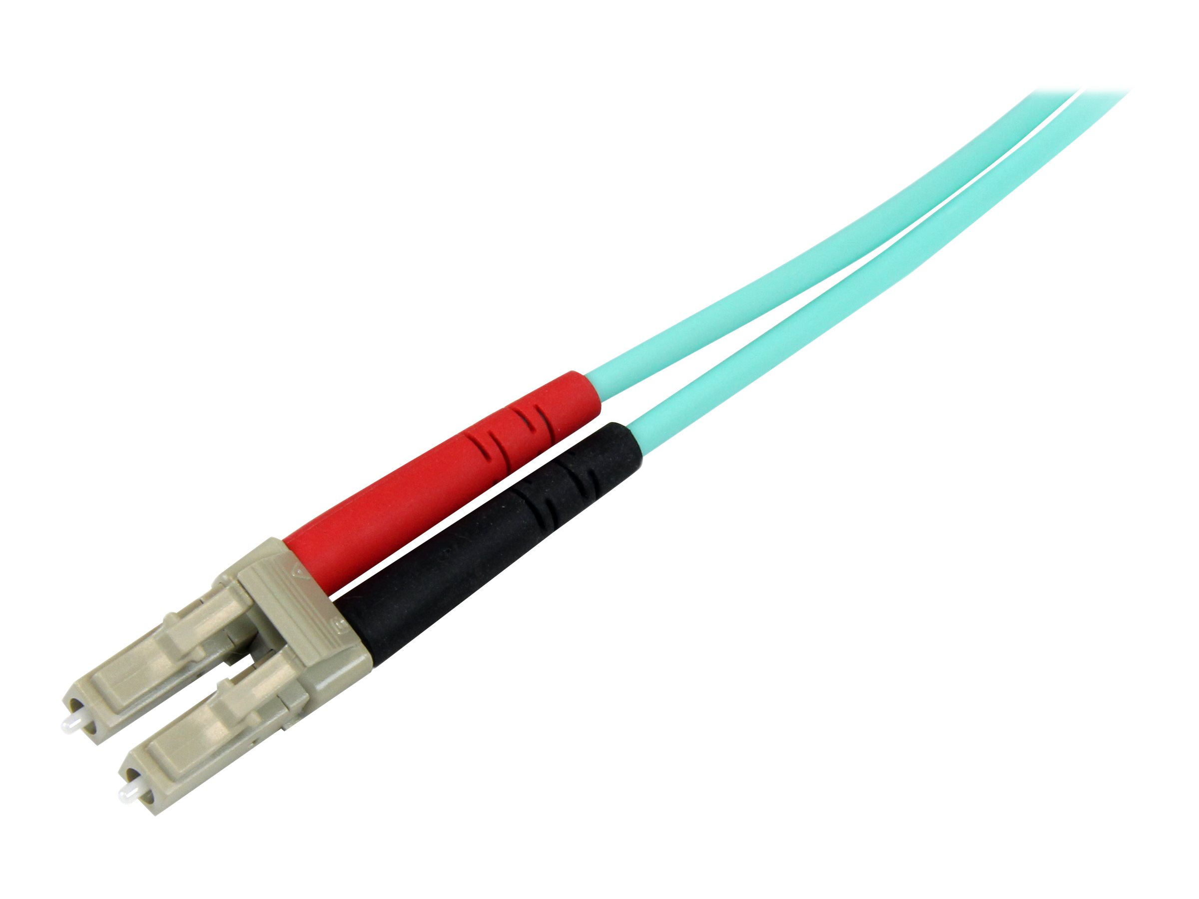 StarTech.com Startech 3 m LC auf LC OM4 Multimode Glasfaserkabel, LWL Patchkabel - Netzwerkkabel - LC Multi-Mode (M)zu LC Multi-Mode (M) - 3 m - Glasfaser - Duplex - 50/125 Mikrometer - OM4 - Aquamari