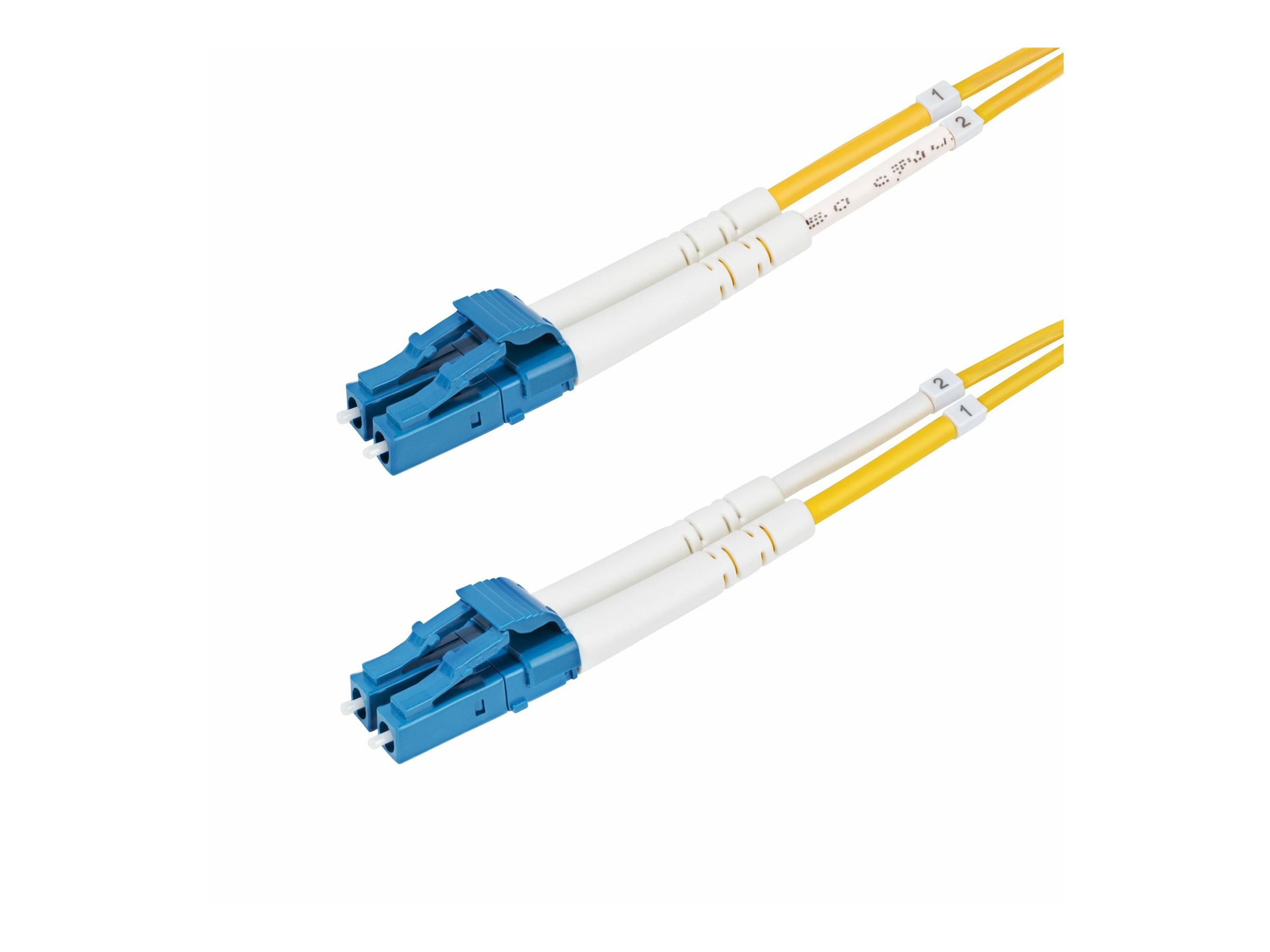 StarTech.com 50 Meter LWL Patchkabel LC LC (UPC)Singlemode OS2 - LSZH - Patch-Kabel - LC/UPC Einzelmodus (M) zu LC/UPC Einzelmodus (M) - 50 m - 50 m - 2 mm - Glasfaser - Duplex - 9/125 Mikrometer - OS