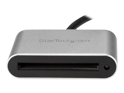 StarTech.com USB 3.0 Kartenlesegerät für CFast 2.0 Karten, CFast, CFast 2.0, Schwarz, Silber, 5000 Mbit/s, Aluminium, Aktivität, Leistung, CE, FCC, RoHS, REACHStarTech USB 3.0 Kartenlesegerät für CFas