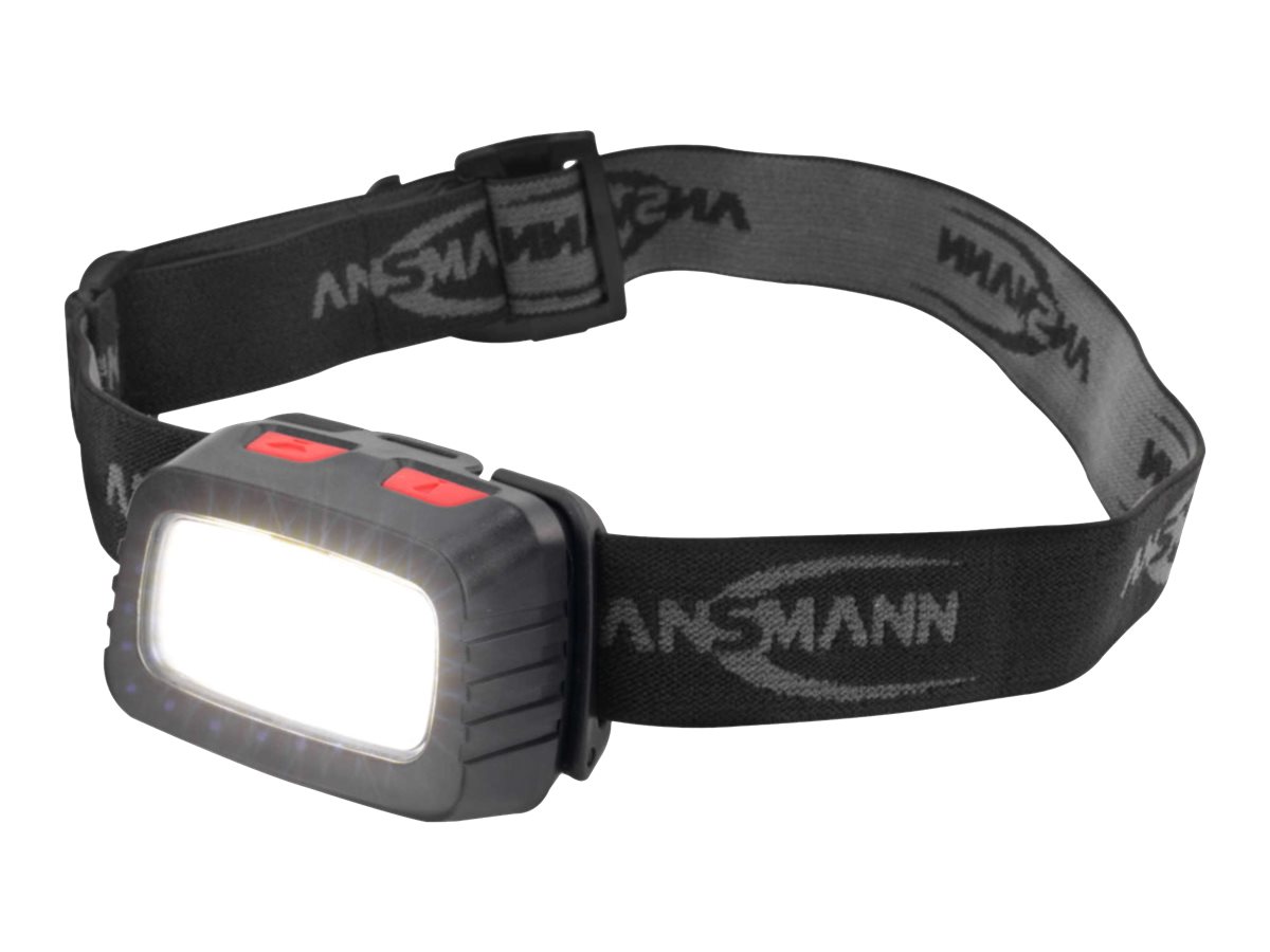 Ansmann HD200B - Stirnlampe - LED - 3 W - Schwarz