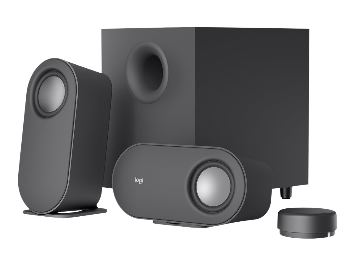 Logitech Z407 - Android Edition - Lautsprechersystem - für PC - 2.1-Kanal - kabellos - Bluetooth - USB - 40 Watt (Gesamt)Graphitgrau