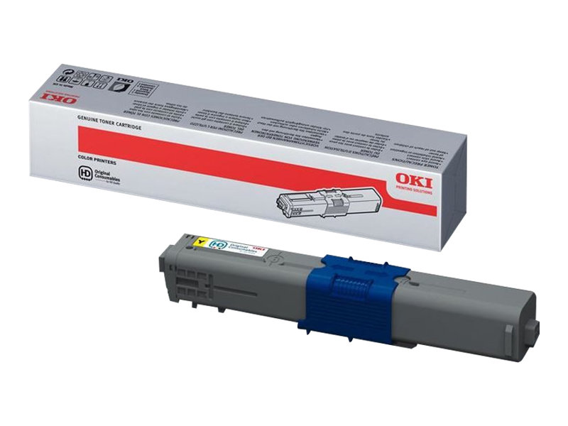OKI Gelb - original - Tonerpatrone - für OKIMC853 - MC873 - MC883