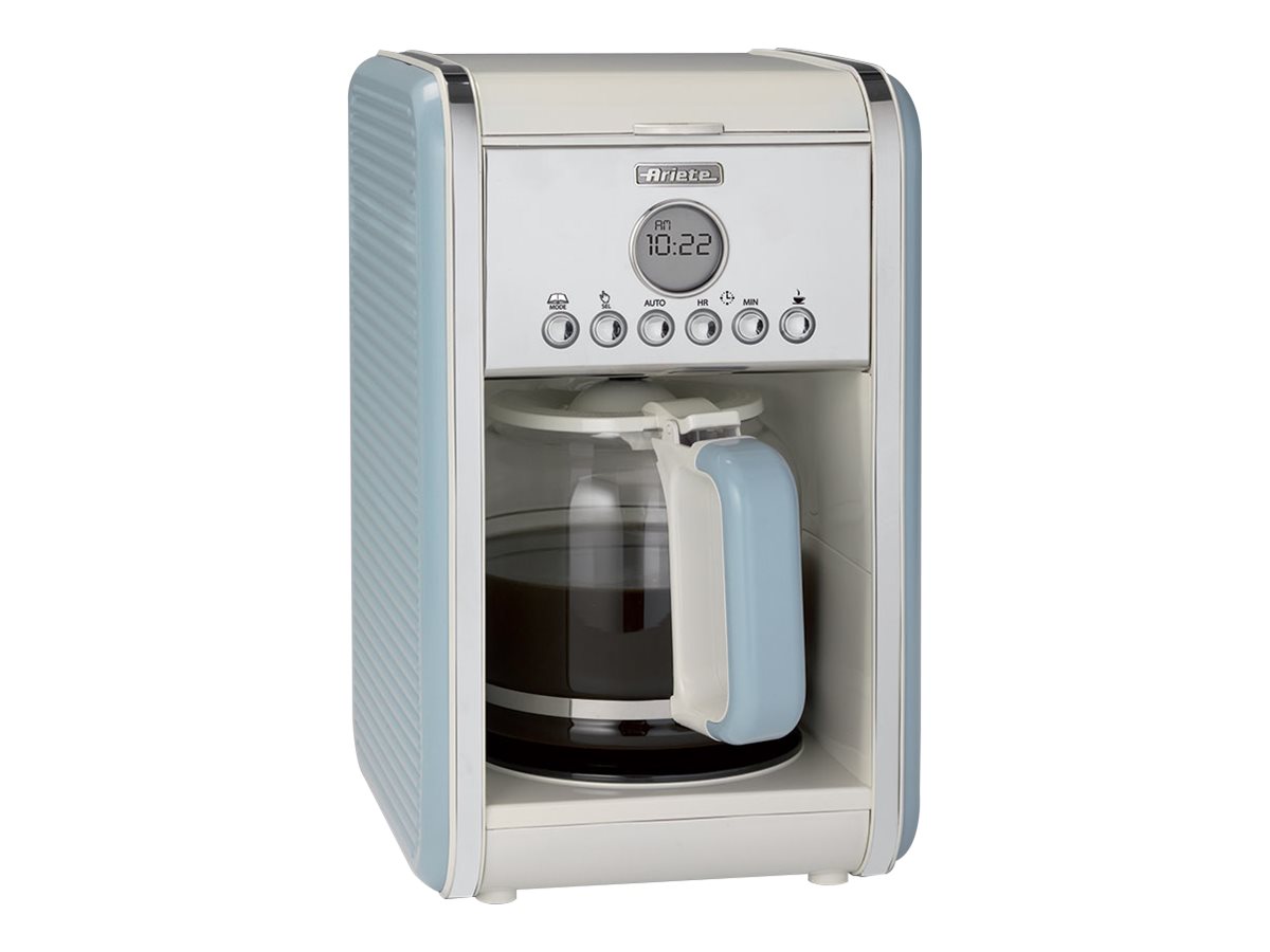 Ariete 1342 Vintage - Kaffeemaschine - 12 TassenHellblau