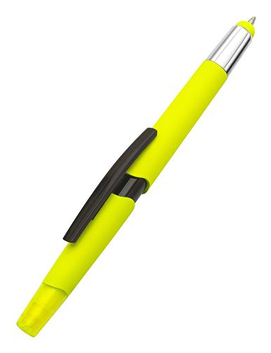WEDO Touch Pen 3-in-1 NEON, Universal, Universal, Gemischte Farben, 130 mm, 175 mm, 290 mmTouch-Pens mit Kugelschreiber und Textmarker