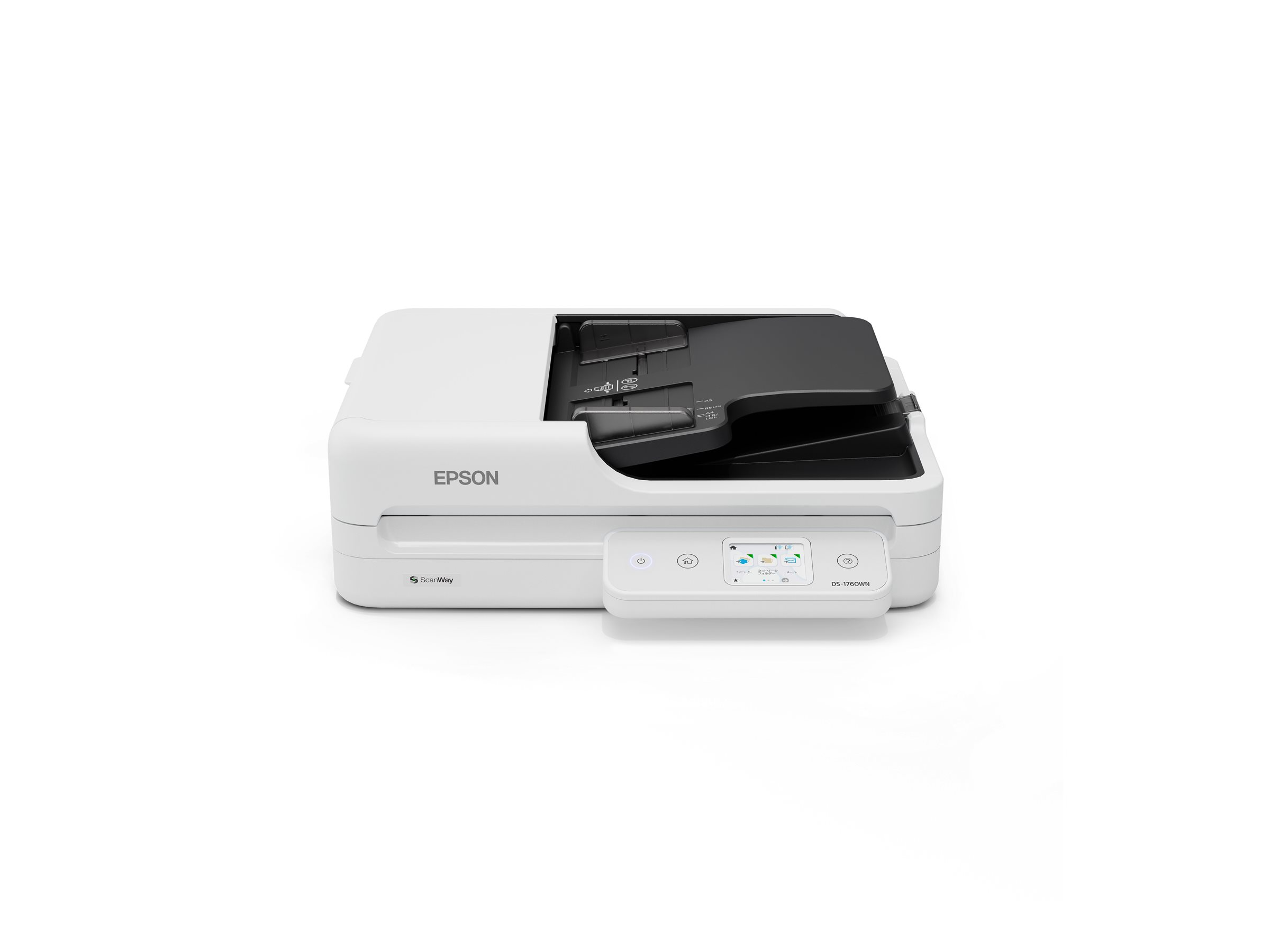Epson WorkForce DS-1760WN - Dokumentenscanner - Duplex - 215.9 x 5588 mm - 1200 dpi x 1200 dpi - bis zu 30 Seiten/Min. (einfarbig)/ bis zu 30 Seiten/Min. (Farbe) - automatischer Dokumenteneinzug (60 B