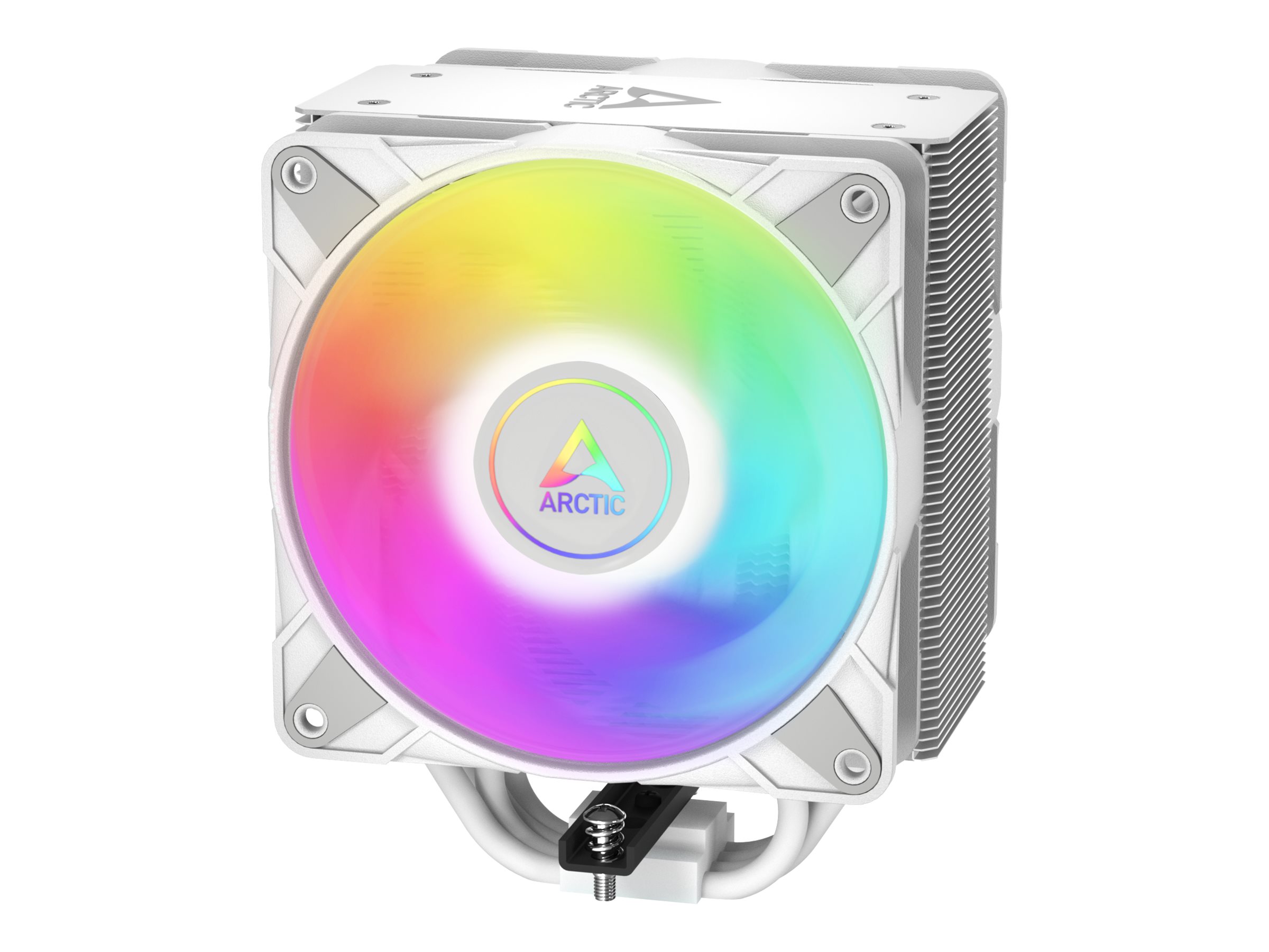 Arctic Freezer 36 A-RGB - Prozessor-Luftkühler - multi compatible - (für: AM4, LGA1700, AM5, LGA1851)Kupfer-Heatpipes mit Aluminium-Kühlrippen - 120 mm - weiß