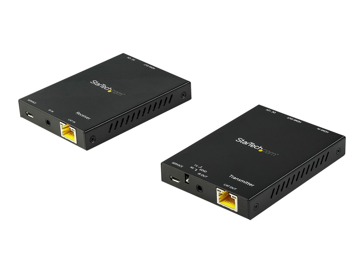 StarTech.com HDMI über CAT6-Extender-Set - 4K 60Hz - Balun - bis 50 m - HDR - 4: 4: 4 - 7.1 Audio-Unterstützung (ST121HD20V)Erweiterung für Video/Audio - HDMI - über CAT 6 - bis zu 50 m