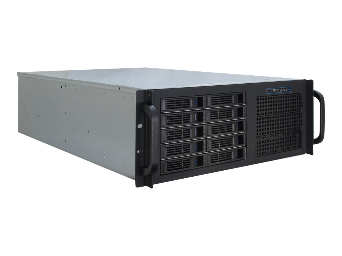 Inter-Tech IPC 4U-4410 - Rack-Montage 4U - E-ATX / SSI EEB - keine Spannungsversorgung (ATX)USB