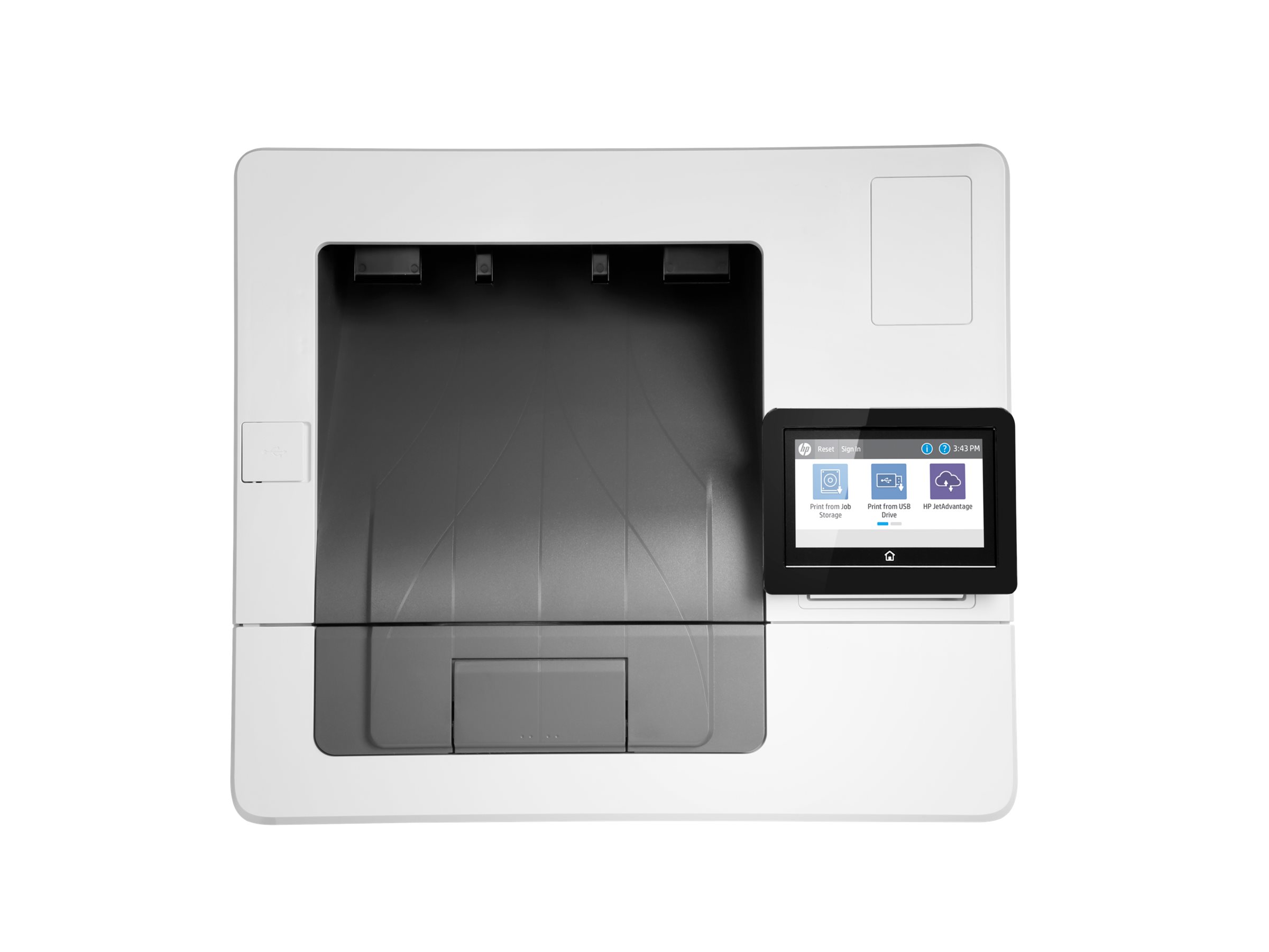 HP LaserJet Enterprise M507x - Drucker - s/wDuplex - Laser - A4/Legal - 1200 x 1200 dpi - bis zu 43 Seiten/Min. - Kapazität: 1200 Blätter - USB 2.0 - Gigabit LAN - Wi-Fi(n) - USB 2.0-Host - Bluetooth