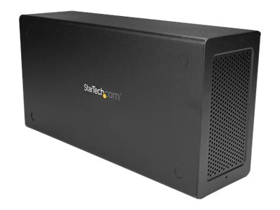 StarTech.com Startech Thunderbolt 3 PCIe Expansion Chassis, External Enclosure Box with 1x PCI-Express Slot, 5K/4K Output Via TB3/DP Ports, TAASystembus-Erweiterung - DP - 65 watt - für P/N: TB3DK2DPM