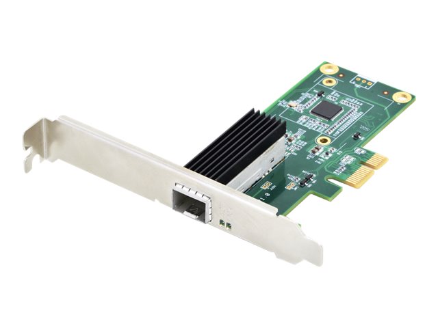 DIGITUS Single Port Gigabit Ethernet Netzwerkkarte, SFP, PCI Express, Intel Chipsatzx1 Low-Profile - Gigabit SFP x 1