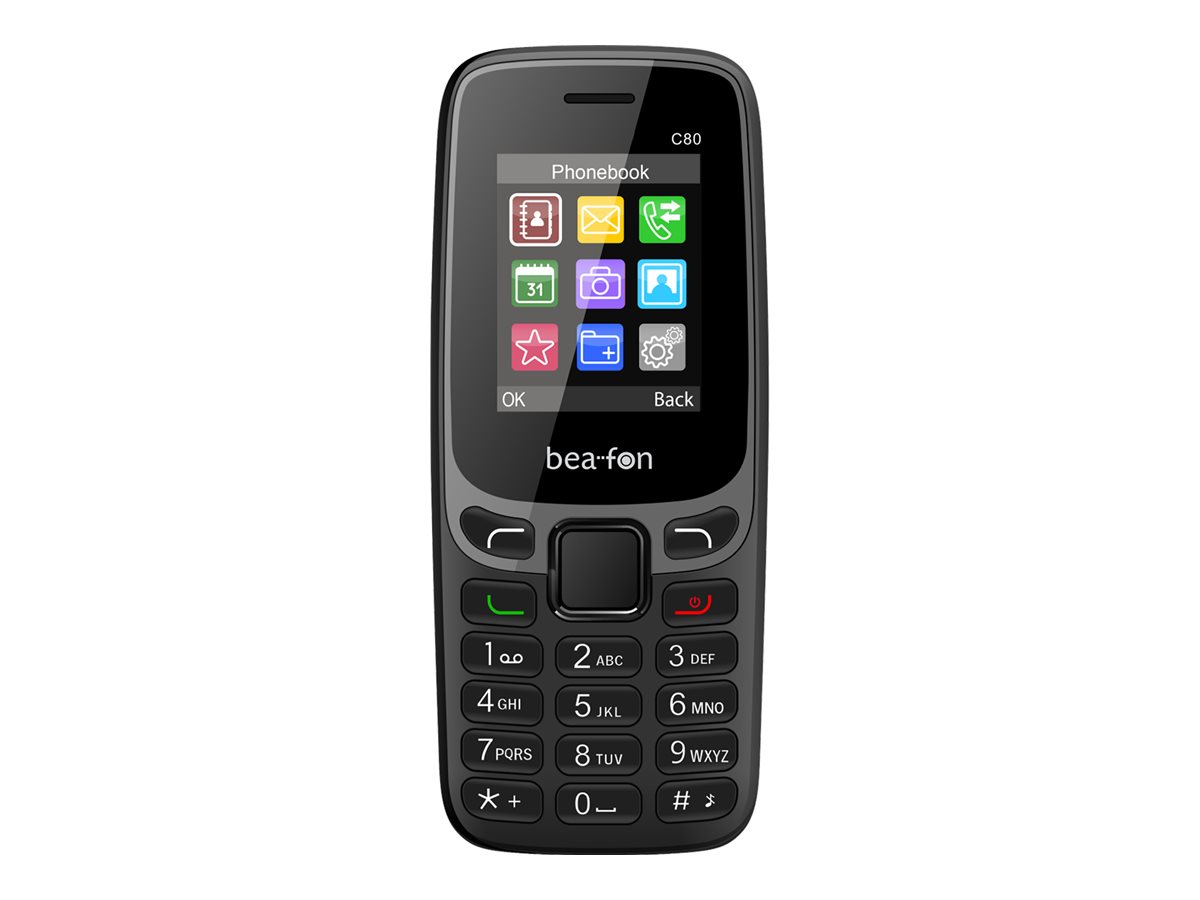 Bea-fon Classic Line C80 - Feature Phone - Dual-SIM