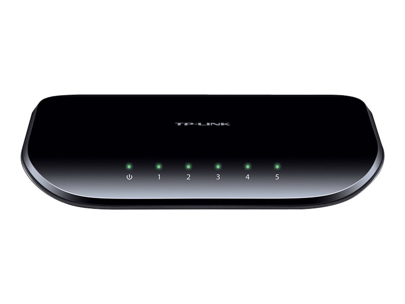 TP-LINK TL-SG1005D 5-Port Gigabit Desktop SwitchSwitch - 5 x 10/100/1000 - Desktop