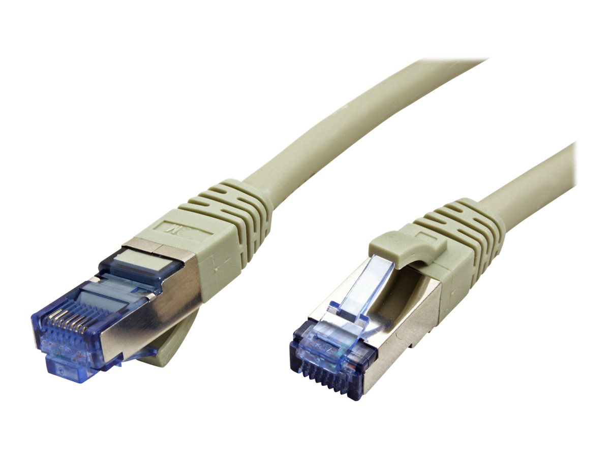VALUE Patch-Kabel - RJ-45 (M) zu RJ-45 (M)20 m - SFTP - PiMF - CAT 6e - geformt - verseilt - Grau