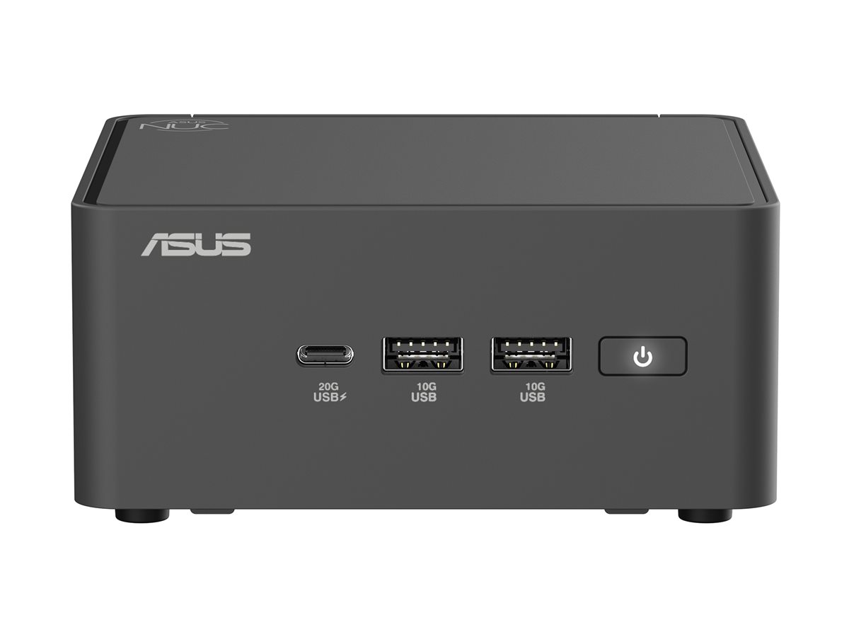 ASUS NUC 15 Pro Tall Kit RNUC15CRHV500002 - BareboneMini-PC - 1 x Core Ultra 5 235H / 2.4 GHz - vPro - RAM 0 GB - Arc Graphics 140T - 1GbE - 2.5GbE - Wi-Fi 6 - Bluetooth - Wi-Fi 7 - WLAN: 802.11a/b/g/