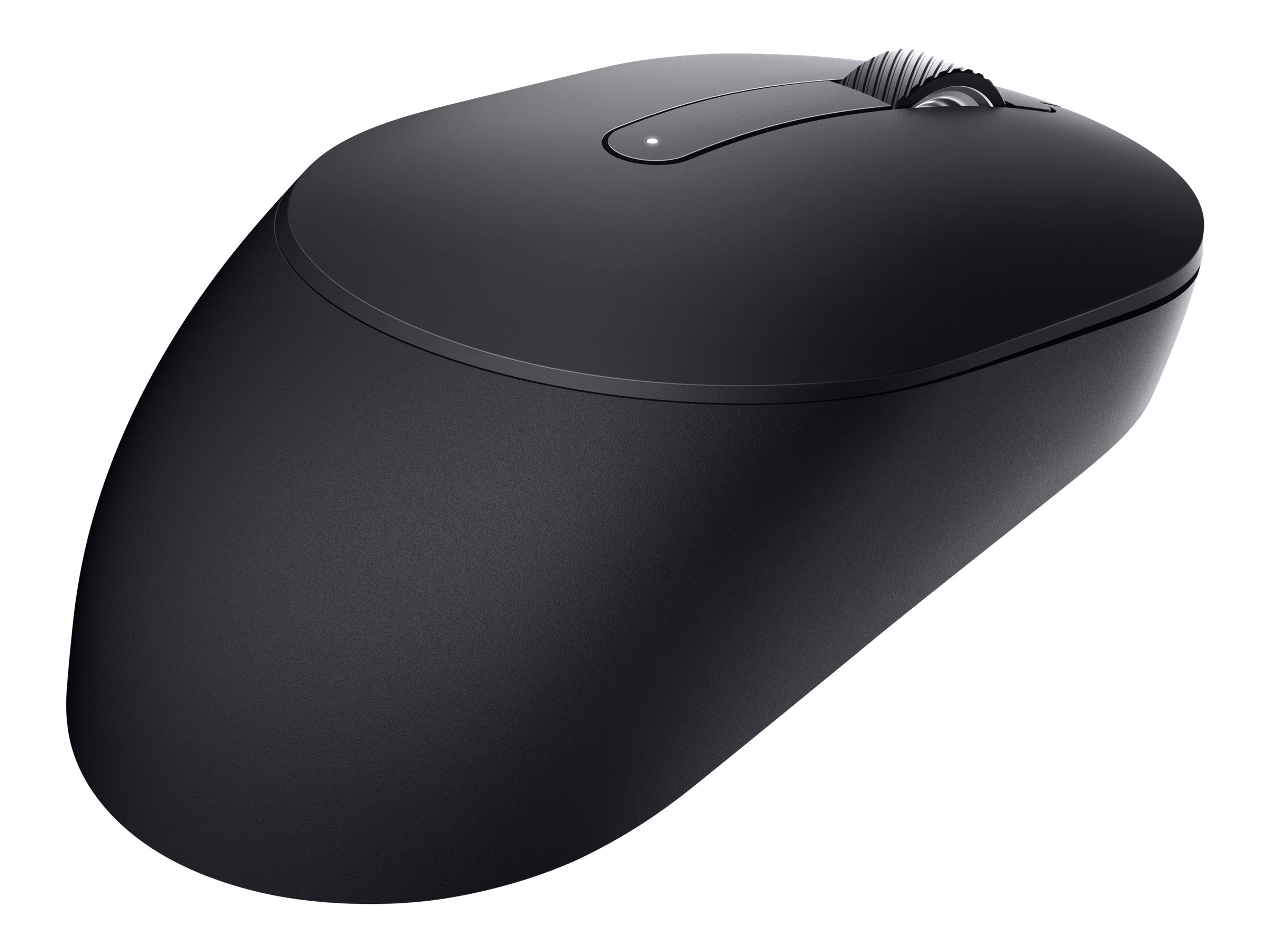 Dell MS300 - Maus - Full-Size - rechts- und linkshändigoptische LED - 3 Tasten - kabellos - 2.4 GHz - Schwarz - retail - Box - mit 3 years NBD Advance Exchange