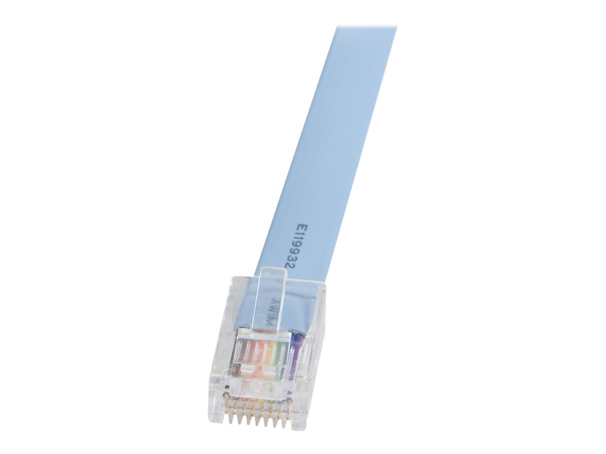StarTech.com 1,8m RJ45 auf DB9 Cisco Konsolen Management Router Kabel - St/Bu - Kabel seriell - RJ-45 (M)zu DB-9 (W) - 1.8 m - Blau - für P/N: EC1S952 - EC2S952 - IES101002SFP