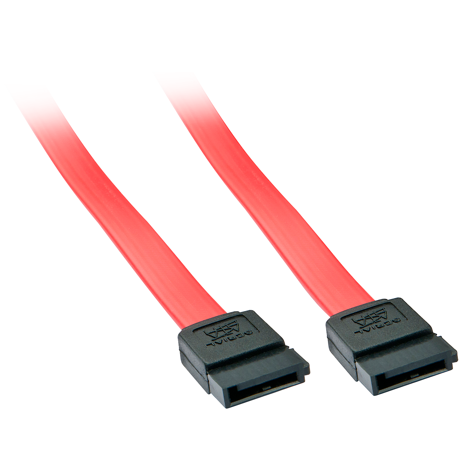 Lindy SATA-Kabel - Serial ATA 150/300/600 -SATA zu SATA - 20 cm - Rot