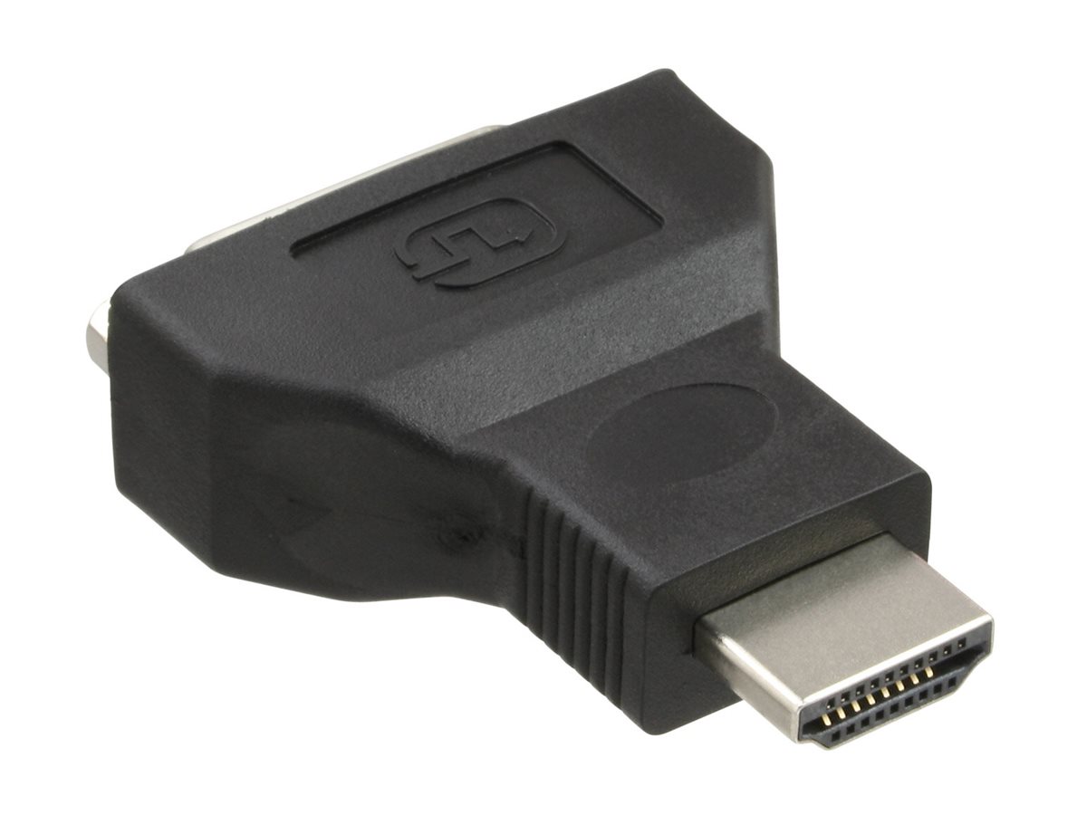 InLine HDMI-DVI Adapter - HDMI Stecker auf DVI Buchseweiblich - Schwarz