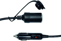 2GO 513116, Stromverlängerung, Schwarz, Zigarettenanzünder, 22,5 m, 12, 24 V, 10 A