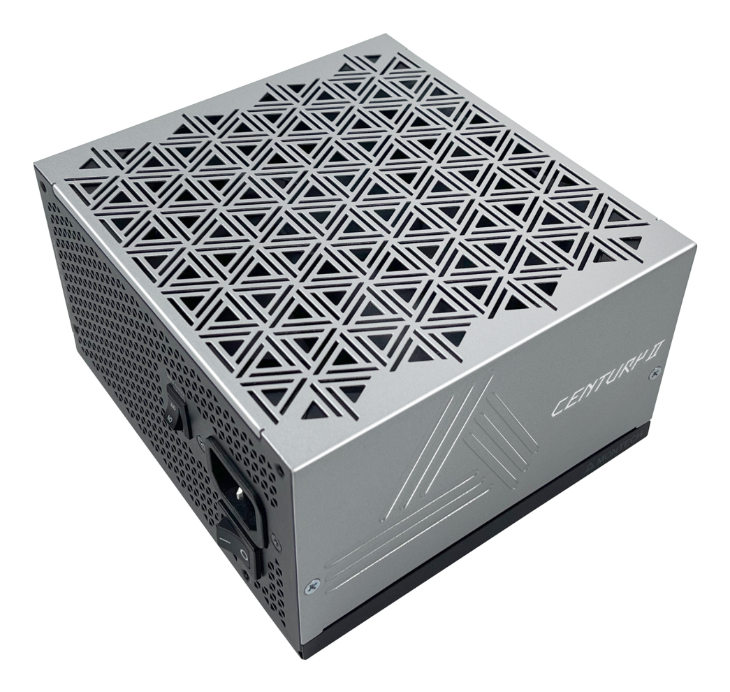 MONTECH CENTURY II 1050W, 1050 W, 100 - 240 V, 50/60 Hz, 15 A, Aktiv, 100 WATX - 80 PLUS Gold - 80 PLUS