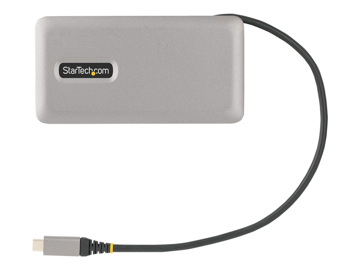 StarTech.com USB-C Multiport Adapter, VGA/4K60Hz HDMI - USBC Hub - 100W PD - Dockingstation - USB-C - VGA - HDMI - 1GbE - 16 Watt
