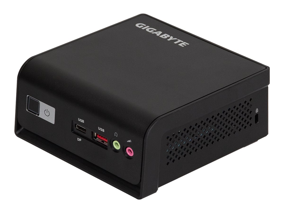 Gigabyte BRIX s GB-BTIP-N150 - Barebone - Mini-PC1 x N-series N150 - RAM 0 GB - Intel Graphics - Wi-Fi 5 - 1GbE - WLAN: 802.11a/b/g/n/ac - Bluetooth 5.0