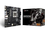 Biostar B650MT - Motherboard - micro ATX - Socket AM5 - AMD B650 Chipsatz - USB 3.2 Gen 1, USB-C 3.2 Gen2 - Gigabit LAN - Onboard-Grafik (CPU erforderlich)HD Audio (8-Kanal)