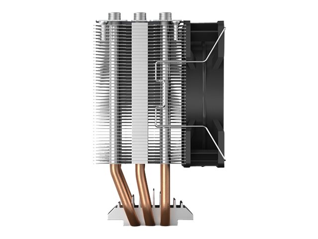 Be Quiet! Pure Rock Slim 2 - Prozessor-Luftkühler - (für: LGA1150, LGA1151, LGA1155, LGA1200, LGA1700, AM4, AM5)Aluminium mit Aluminium/Kupfer-Sockel - 92 mm - Silber