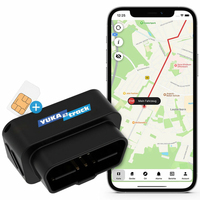 YUKAtrack YTOBD2GPS, Universal, GPS-Tracker, Schwarz, Single SIM, 1 Stück(e)OBD2 GPS Ortung Europaweit inkl. SIM-Karte und Datenflat