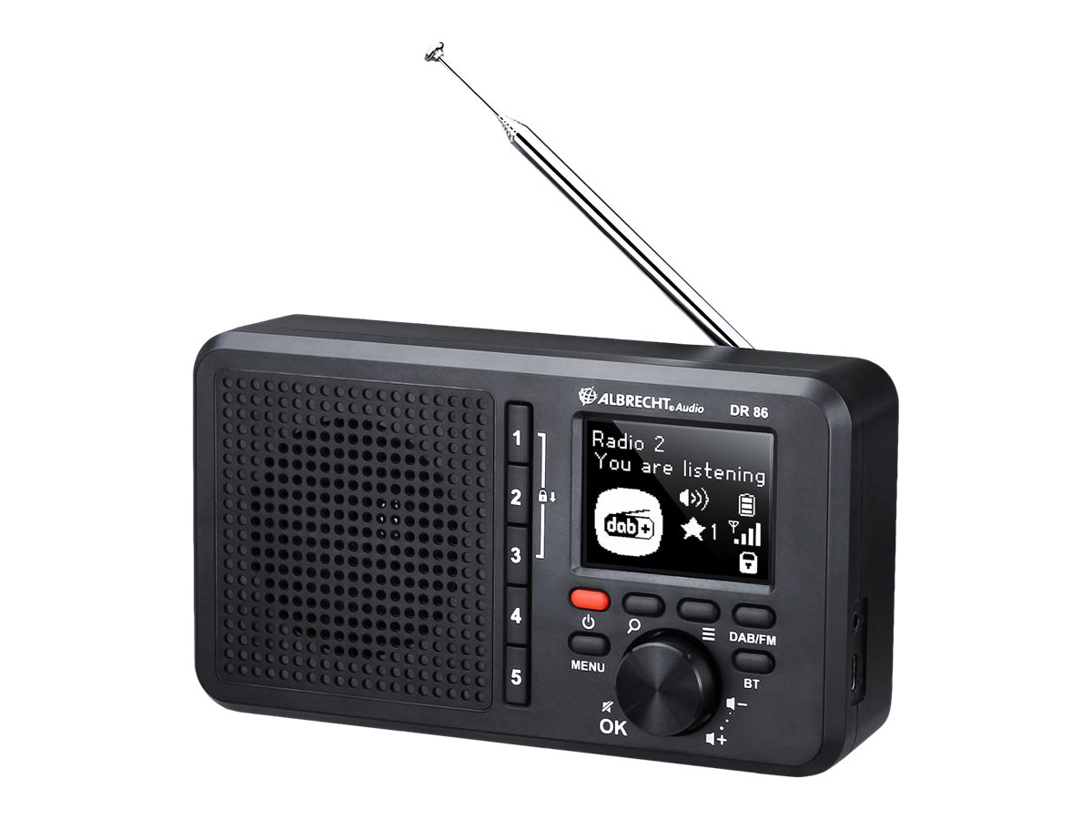 Albrecht DR 86 - Tragbares DAB-Radio