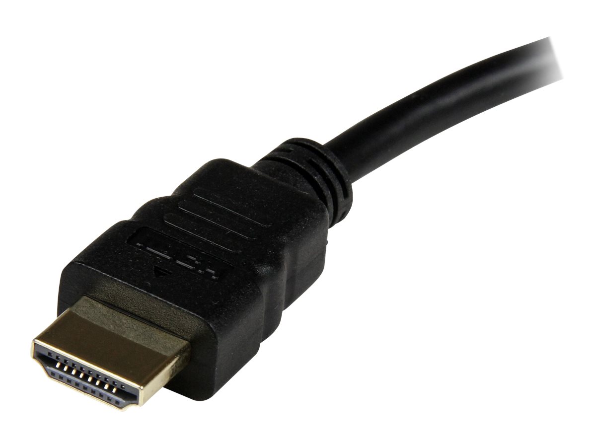 StarTech.com Startech - Videoadapter - HDMI männlich zu HD-15 (VGA)weiblich - 24.5 cm - Schwarz - 1080p-Unterstützung - aktiv - für P/N: DK30C2DPEPUE - DK30C2DPPDUE - DK31C3HDPD - DK31C3HDPDUE - SV211