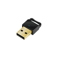 LogiLink Bluetooth 5.0 adapter, USB 2.0, USB-A, USB Typ-A, Bluetooth, Männlich, Schwarz, Netzwerk, Leistung, Stand-by, ChinaStereo-Headset - 2x 3,5-mm-Klinkenstecker - Bügelmikrofon - Eco-Box