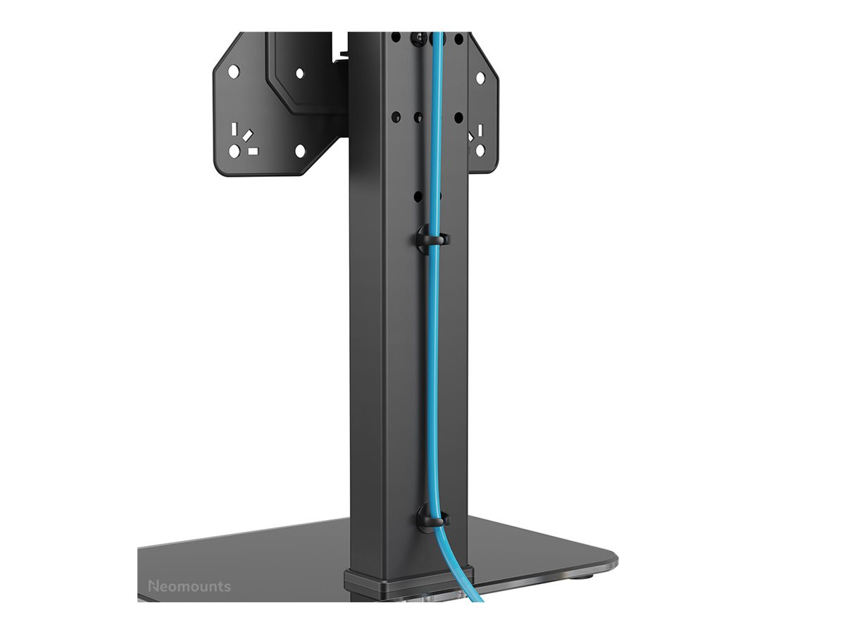 Neomounts DS45-430BL12 - Aufstellung - für TV - Stahl - Schwarz - Bildschirmgröße: 58.42-109.22 cm (23"-43")Schreibtisch-Ständer