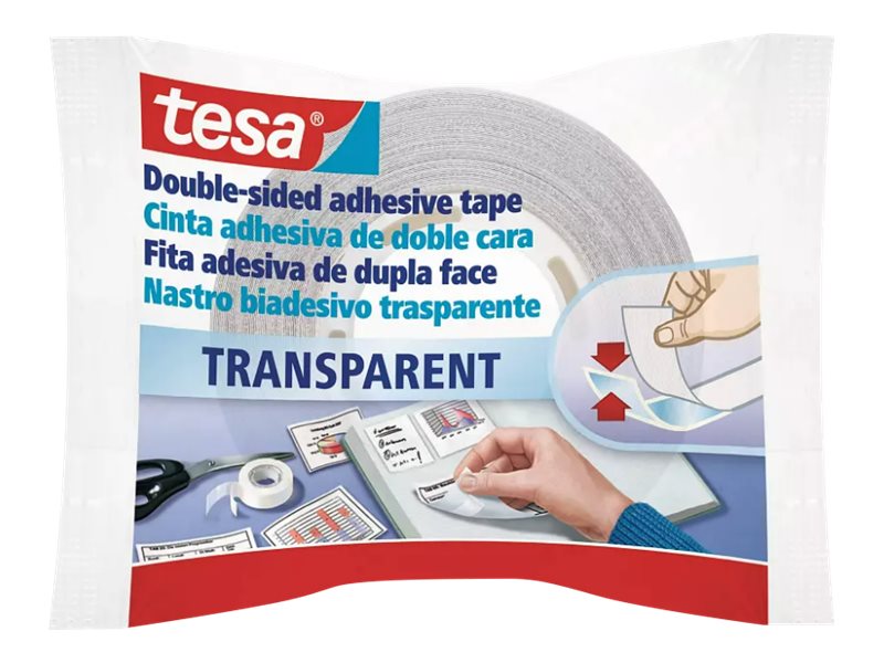 Tesa 64621-00000-04, Transparent, 10 m, 12 mmBürokleinmaterial