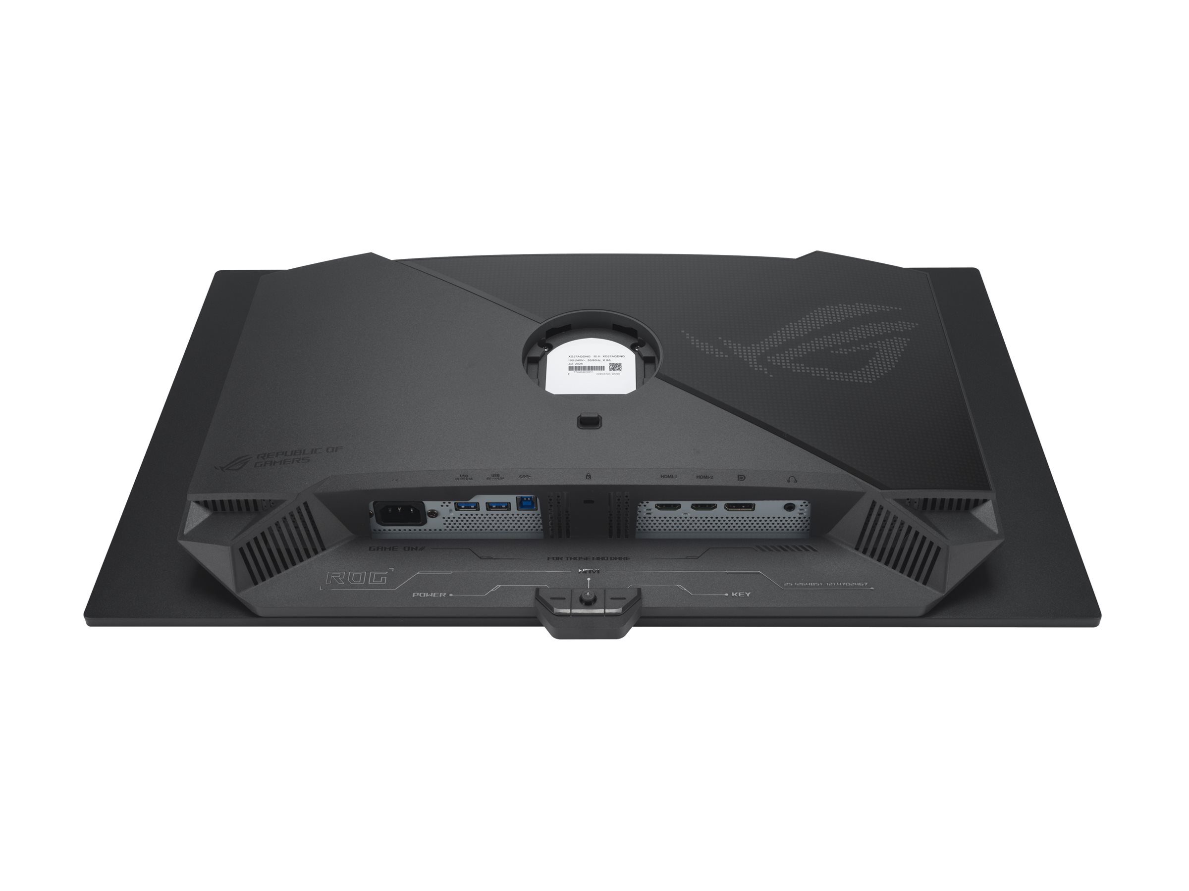 ASUS ROG Strix XG27AQDNG - OLED-Monitor - Gaming - 68.6 cm (27")(26.5" sichtbar) - 2560 x 1440 QHD @ 360 Hz - 1000 cd/m² - 1500000:1 - DisplayHDR 400 True Black - 0.03 ms - 2xHDMI - DisplayPort - Schw