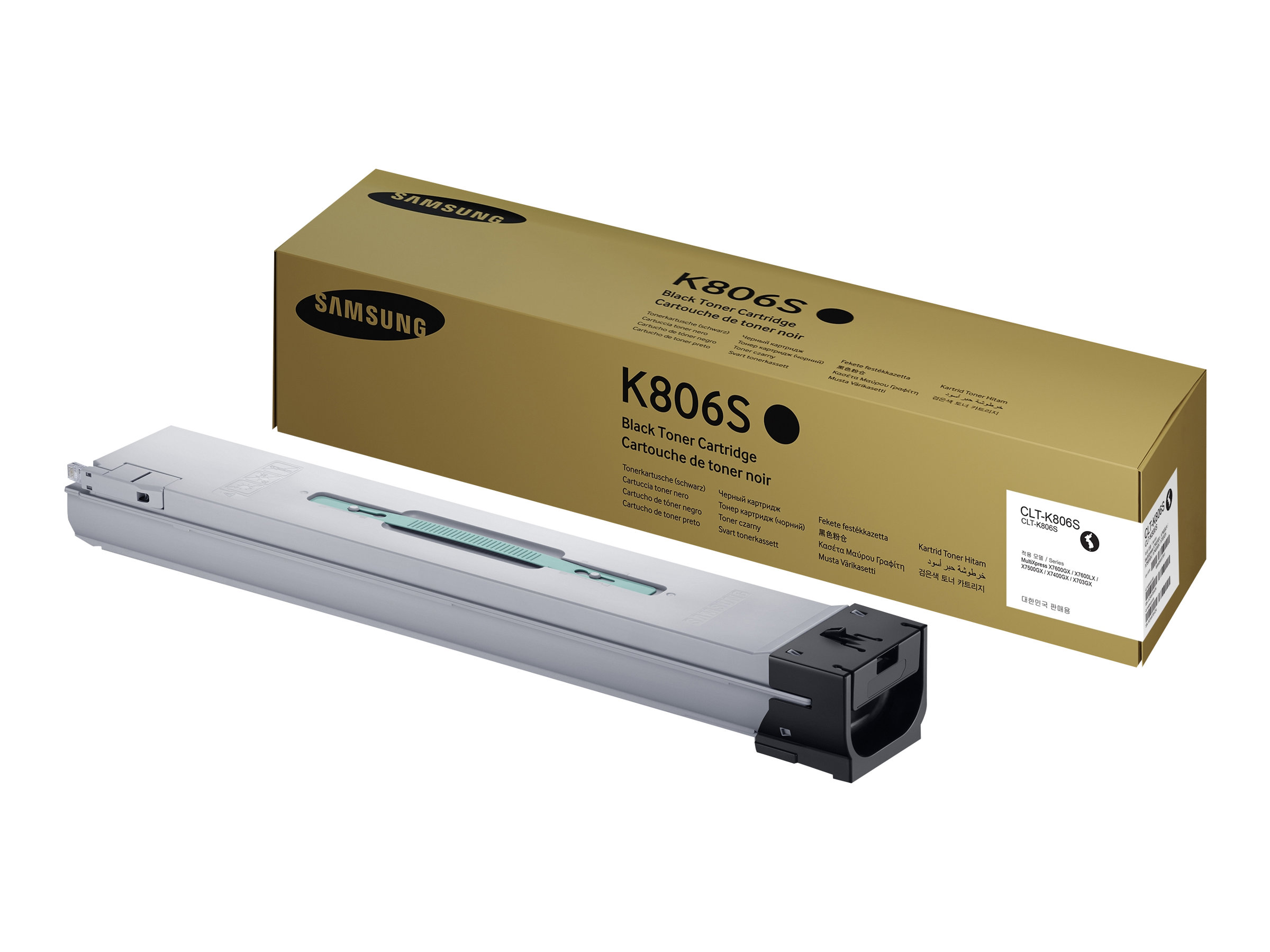 HP CLT-K806S - Schwarz - original - Tonerpatrone (SS593A)für Samsung SL-K703 - SL-X703 - SL-X706; MultiXpress SL-X704 - SL-X7400 - SL-X7500 - SL-X7600
