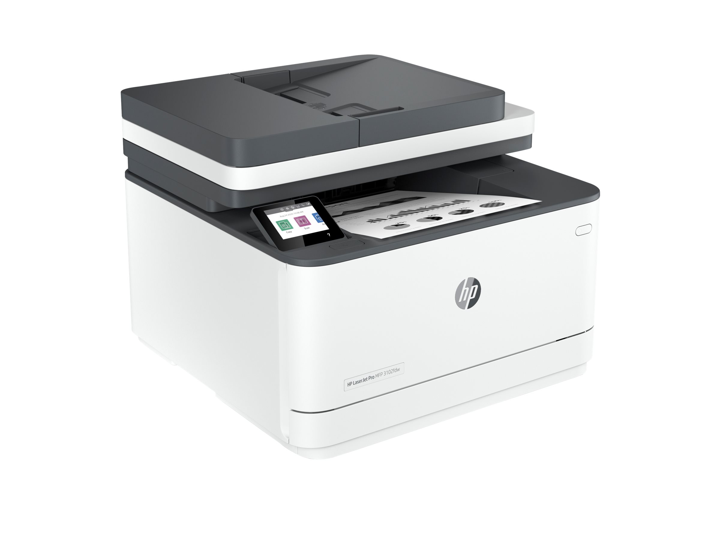 HP LaserJet Pro MFP 3102fdw - Multifunktionsdrucker - s/w - Laser - Legal (216 x 356 mm)(Original) - A4/Legal (Medien) - 250 Blatt - 33.6 Kbps - USB 2.0 - LAN - Wi-Fi(n) - Bluetooth