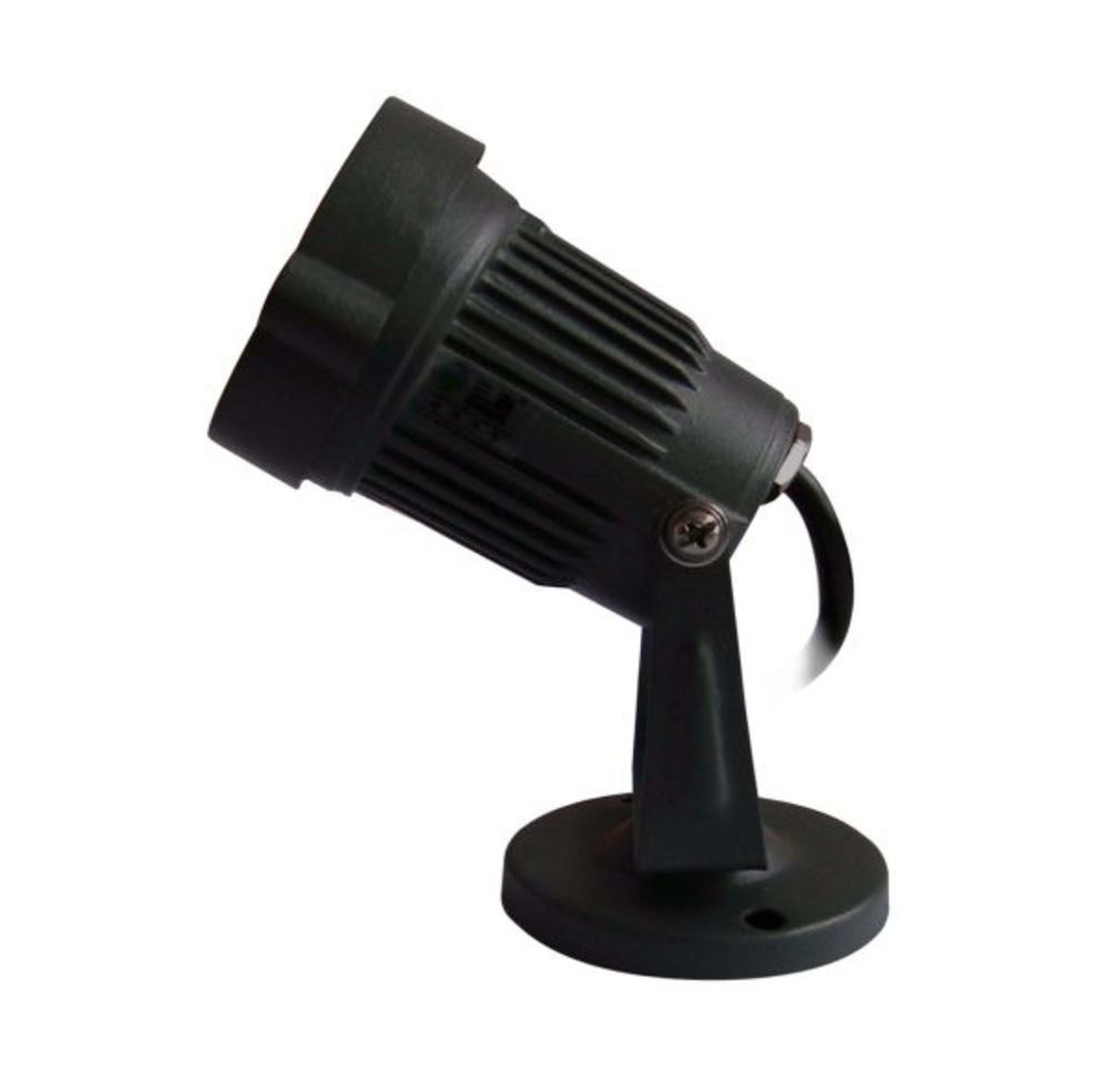 Synergy 21 S21-LED-TOM01030, Außenspotbeleuchtung, Schwarz, Metall, IP65, Garten, LED1x 3W - 210lm - 4500K - A++ 3kWh/1000h - 230V