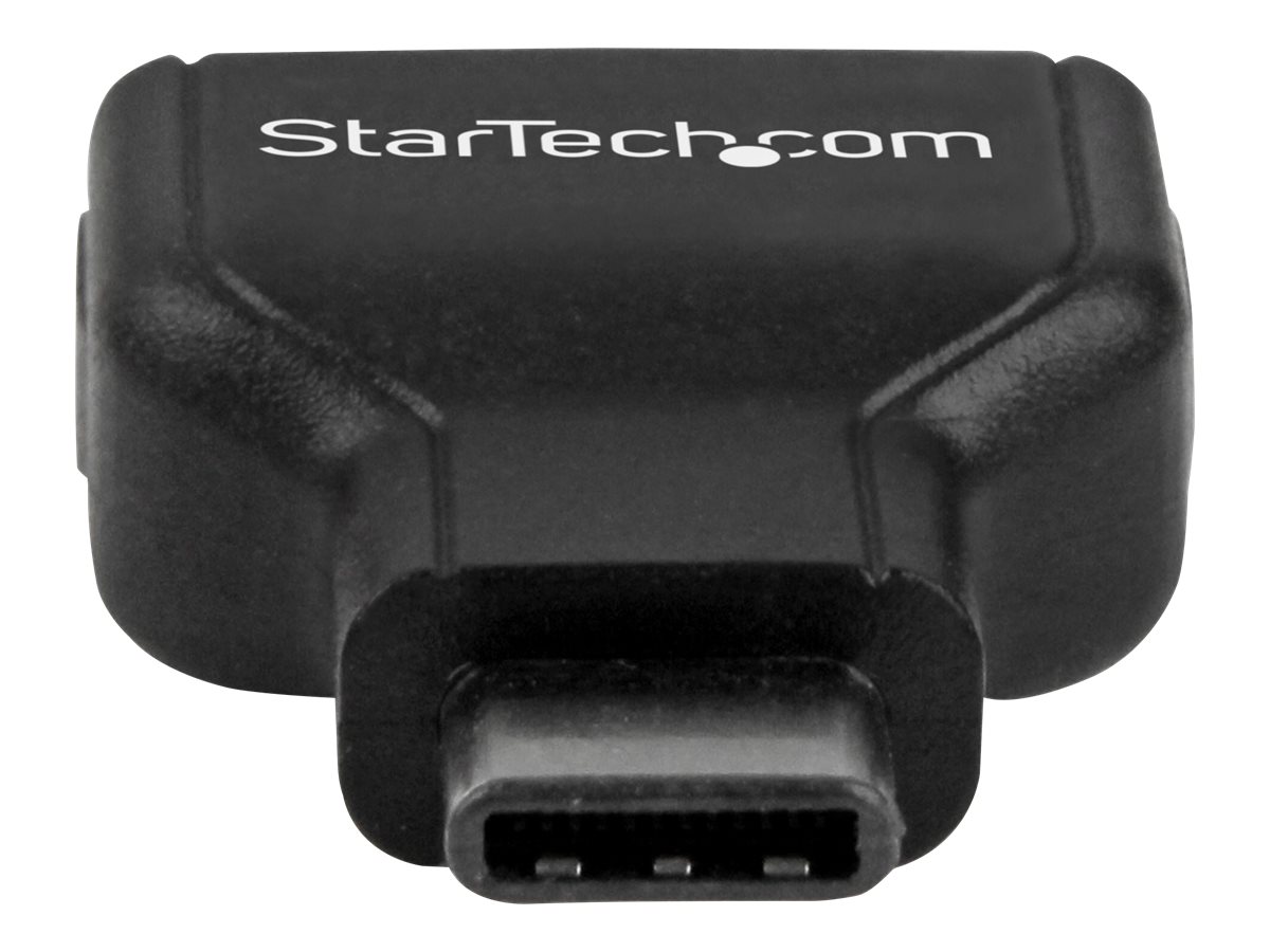 StarTech.com USB-C auf USB-A Adapter - St/Bu - USB 3.0 - USB Type C zu A Konverter - Verbindet USB-C Laptops wie MacBook, Chromebook Pixel - USB-Adapter - USB-C (M)zu USB Typ A (W) - USB 3.1 - Schwarz