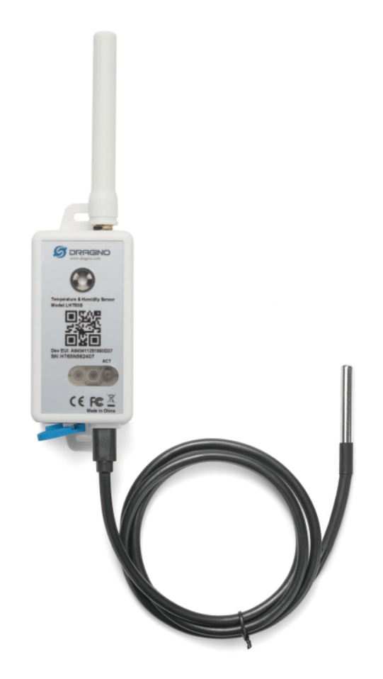 Dragino Technology LHT65S, Drinnen/Draußen, Temperatur- & Feuchtigkeitssensor, Freistehend, -40 - 80 °C, 0 - 96%, 0,3 °C