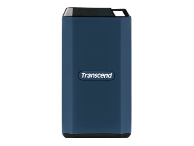 Transcend ESD410C - SSD - verschlüsselt - 4 TB - extern (tragbar)USB (USB-C Steckverbinder) - 256-Bit-AES - dunkelblau