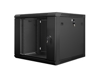 Lanberg Schrank Netzwerkschrank - geeignet für Wandmontage - Schwarz, RAL 9004 - 9U - 48.3 cm (19")9 HE
