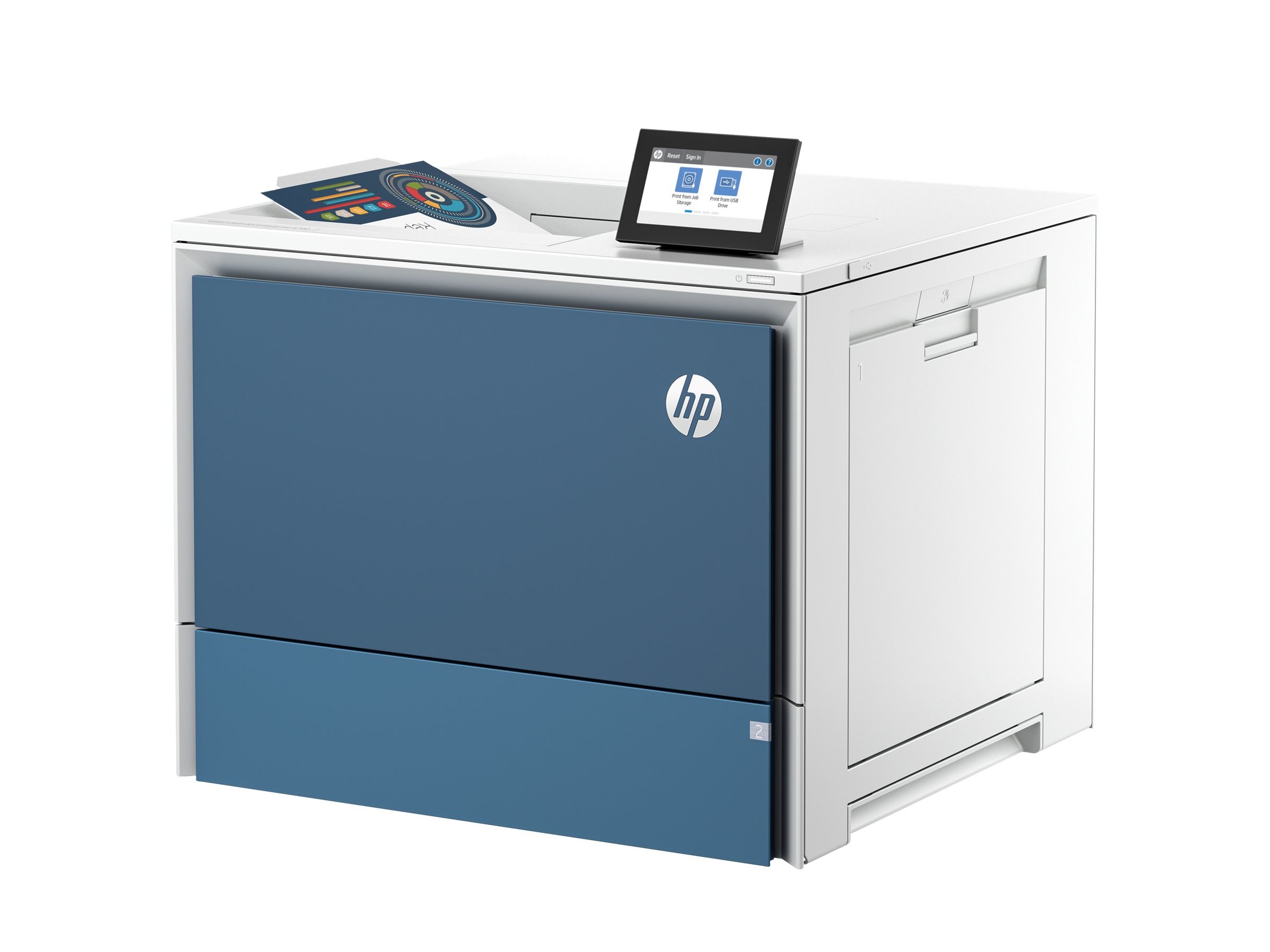 HP Color LaserJet Enterprise 6700dn - Drucker - Farbe - Duplex - Laser - A4/Legal - 1200 x 1200 dpi - bis zu 52 Seiten/Min. (einfarbig)/bis zu 52 Seiten/Min. (Farbe) - Kapazität: 650 Blätter - Gigabit