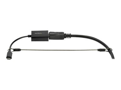 StarTech.com CONNLOCKPK5 Sicherheitskabel (5er Pack, Kabelschloss schützt vor Diebstahl, verstellbar, Schrumpfschlauch, Aderendhülsen)Sicherheitskabel - Silber - 30 cm - TAA-konform (Packung mit 5)