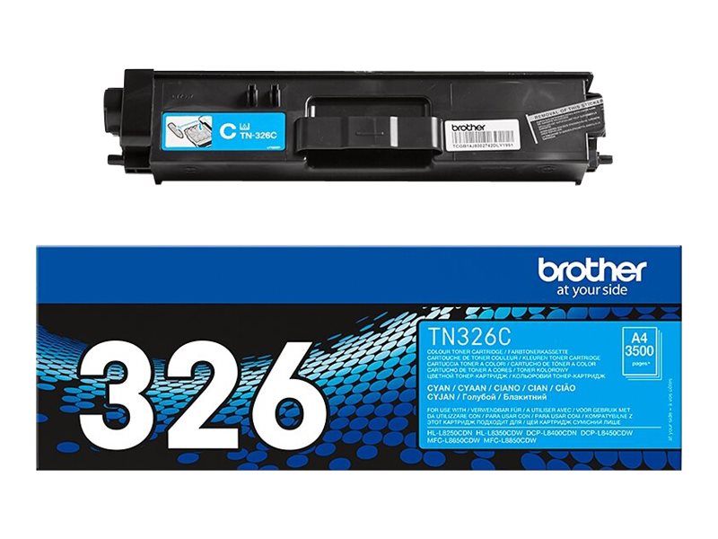Brother TN326C - Cyan - original - Tonerpatronefür Brother DCP-L8400CDN - DCP-L8450CDW - MFC-L8650CDW