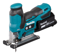 Makita DJV185RF1J, Oberer Griff, Grün, 90°, Aluminium, Stahl, Holz, Bürstenlos, Deep discharge18V - 400W - 800 - 3000 rpm - 95dB - 2 kg - 259x77x183mm