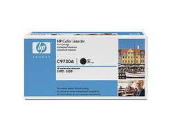 HP 645A - Schwarz - original - LaserJet - Tonerpatrone (C9730A)für Color LaserJet 5500 - 5550