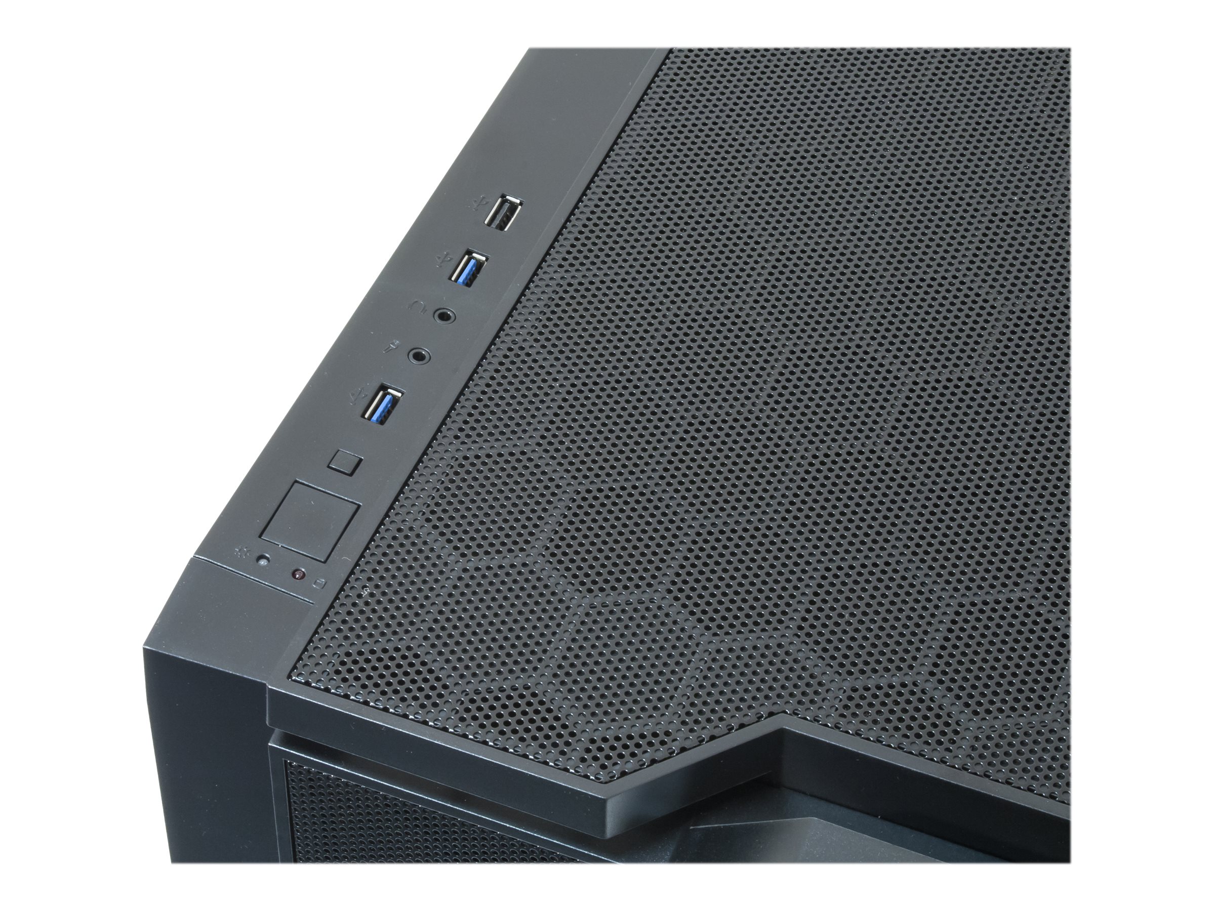 Chieftec Gaming Series - Tower - micro ATX - keine Spannungsversorgung (ATX)Schwarz - USB/Audio