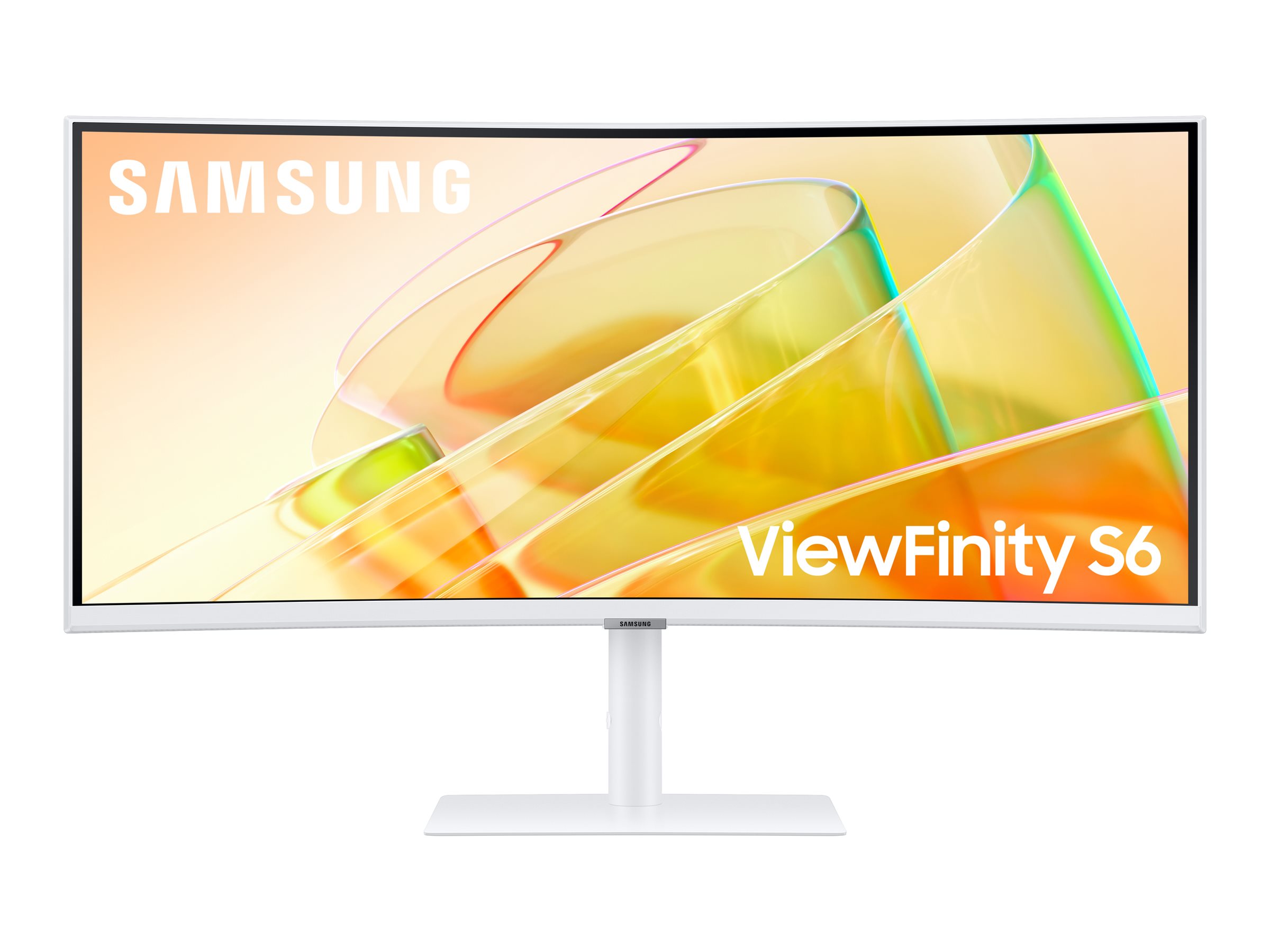 Samsung ViewFinity S6 S34C650TAU - S65TC Series - LED-Monitor - gebogen - 86.4 cm (34")3440 x 1440 UWQHD @ 100 Hz - VA - 350 cd/m² - 3000:1 - HDR10 - 5 ms - 2x Thunderbolt 4 - HDMI - DisplayPort - Lau